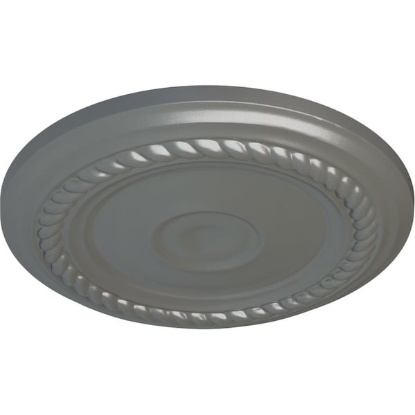 Small Alexandria Ceiling Medallion (Fits Canopies Up To 4 5/8), 7 7/8OD X 3/4P
